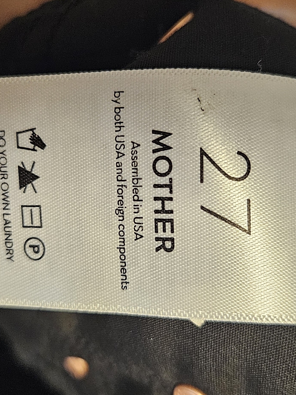 MOTHER High Rise Rider Ankle Faux Leather - Picture 5 of 5